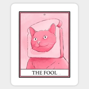 Fool Cat Tarot Sticker